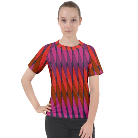 Zappwaits Raute 2 Women s Sport Raglan Tee by zappwaits