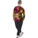 Electric Tie Dye Colors Men s Long Sleeve Raglan Tee View2