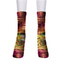 Electric Tie Dye Colors Men s Crew Socks View1