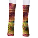 Electric Tie Dye Colors Men s Crew Socks View2