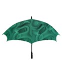 Biscay Green Swirls Golf Umbrellas View3