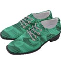 Biscay Green Swirls Women Heeled Oxford Shoes View2