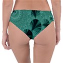 Biscay Green Black Spirals Reversible Classic Bikini Bottoms View2