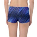 Indigo and Black Stripes Reversible Boyleg Bikini Bottoms View4