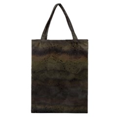 Army Green Grunge Texture Classic Tote Bag by SpinnyChairDesigns