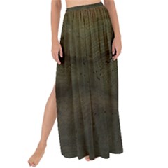 Army Green Grunge Texture Maxi Chiffon Tie-up Sarong by SpinnyChairDesigns