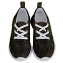 Army Green Grunge Texture Running Shoes View1