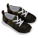 Army Green Grunge Texture Running Shoes View3