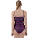 Boho Red Teal Pattern Sweetheart Tankini Set View2