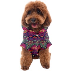 Boho Colorful Pattern Dog Coat by SpinnyChairDesigns