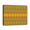 Boho Old Gold Pattern Canvas 10  x 8  (Stretched) View1