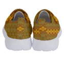 Boho Old Gold Pattern Kids  Velcro No Lace Shoes View4