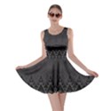 Boho Black Diamonds Skater Dress View1