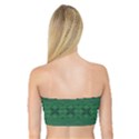 Boho Emerald Green and Blue  Bandeau Top View2