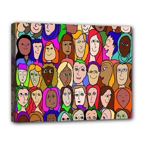 432sisters Canvas 14  X 11  (stretched)