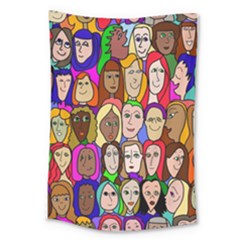 432sisters Large Tapestry by Kritter