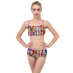 432sisters Layered Top Bikini Set