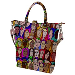 432sisters Buckle Top Tote Bag