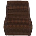 Boho Chocolate Brown Car Seat Back Cushion  View2