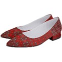 Boho Red Black Grey Women s Low Heels View2