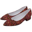 Boho Floral Pattern Women s Block Heels  View2