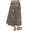 Boho Khaki  Satin Palazzo Pants View2