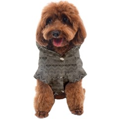 Boho Khaki  Dog Coat by SpinnyChairDesigns