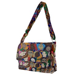 Sisters2020 Full Print Messenger Bag (s) by Kritter