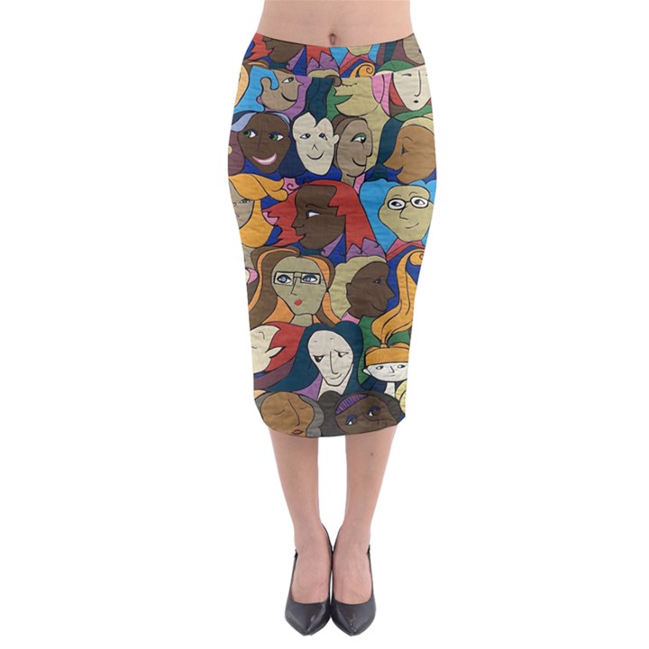 Sisters2020 Midi Pencil Skirt