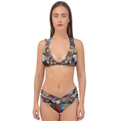 Sisters2020 Double Strap Halter Bikini Set by Kritter