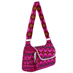 Boho Bright Pink Floral Multipack Bag by SpinnyChairDesigns