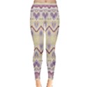 Boho Violet Yellow Inside Out Leggings View1