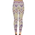 Boho Violet Yellow Inside Out Leggings View2