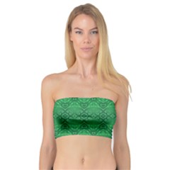 Boho Emerald Green Bandeau Top by SpinnyChairDesigns