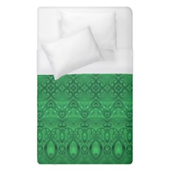 Boho Emerald Green Duvet Cover (single Size) by SpinnyChairDesigns