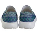 Boho Purple Teal Kids Lightweight Slip Ons View4