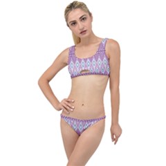 Boho Violet Purple The Little Details Bikini Set by SpinnyChairDesigns