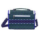 Boho Blue Green  Satchel Shoulder Bag View3