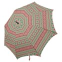 Boho Teal Pink Hook Handle Umbrellas (Small) View2