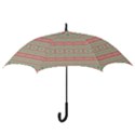 Boho Teal Pink Hook Handle Umbrellas (Small) View3