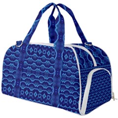 Cobalt Blue  Burner Gym Duffel Bag by SpinnyChairDesigns