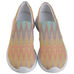 Boho Pastel Colors Women s Lightweight Slip Ons by SpinnyChairDesigns