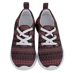 Boho Wine Grey Running Shoes by SpinnyChairDesigns