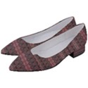 Boho Wine Grey Women s Block Heels  View2