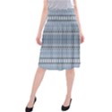 Boho Faded Blue Grey Midi Beach Skirt View1