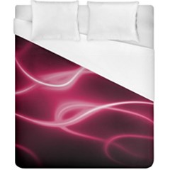 Neon Pink Glow Duvet Cover (california King Size) by SpinnyChairDesigns