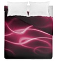 Neon Pink Glow Duvet Cover Double Side (Queen Size) View2