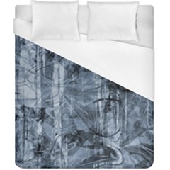 Faded Blue Texture Duvet Cover (california King Size) by SpinnyChairDesigns