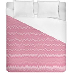 Boho Pink Stripes Duvet Cover (california King Size) by SpinnyChairDesigns