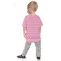 Boho Pink Stripes Kids  Raglan Tee View2